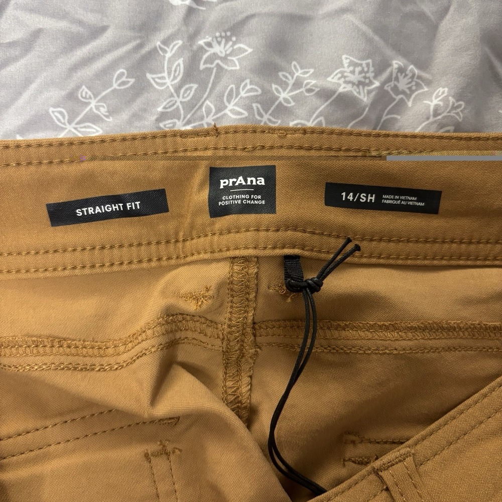 Prana NWT Halle Straight Pant II in Earthbound Hiking Outdoor Pants Size 14 SH - Picture 7 of 13